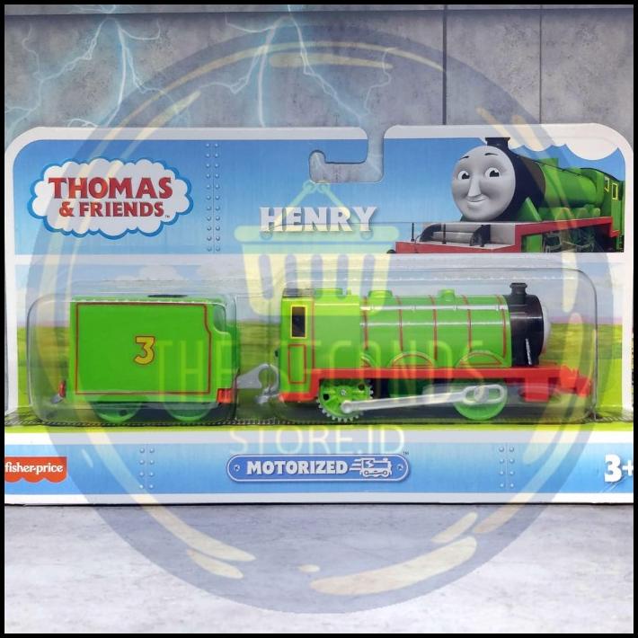 Jual Thomas Friends Trackmaster Motorized Engine Henry Shopee