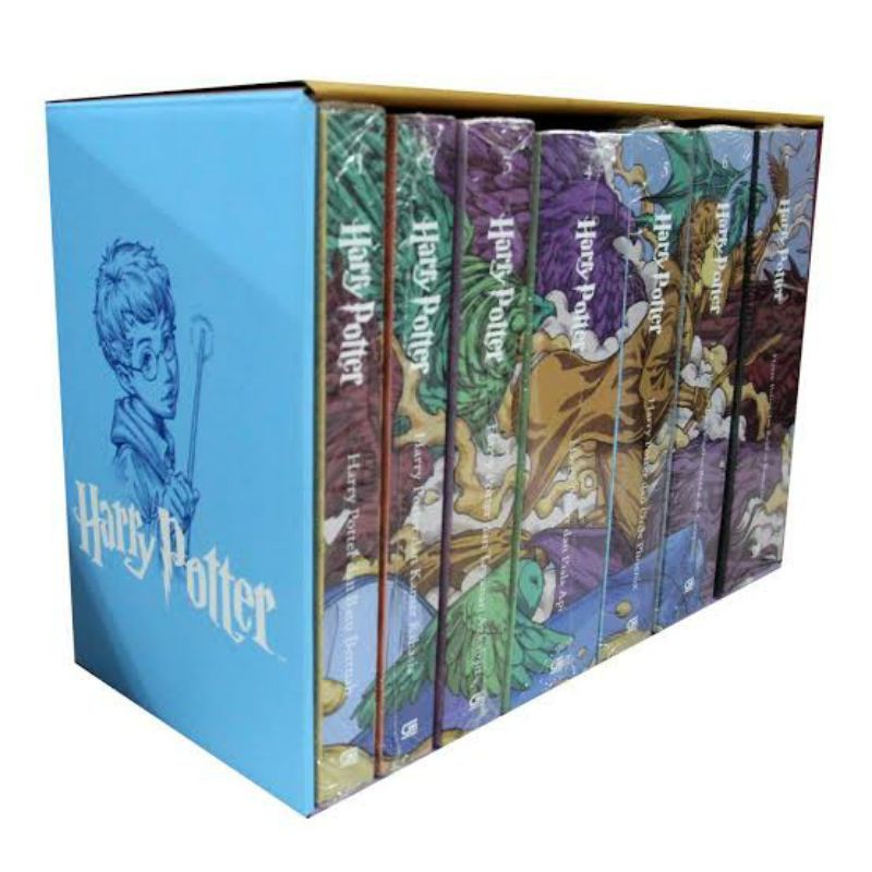 Jual ORIGINAL BOXSET HARRY POTTER 1 7 BERSEGEL BAHASA INDONESIA