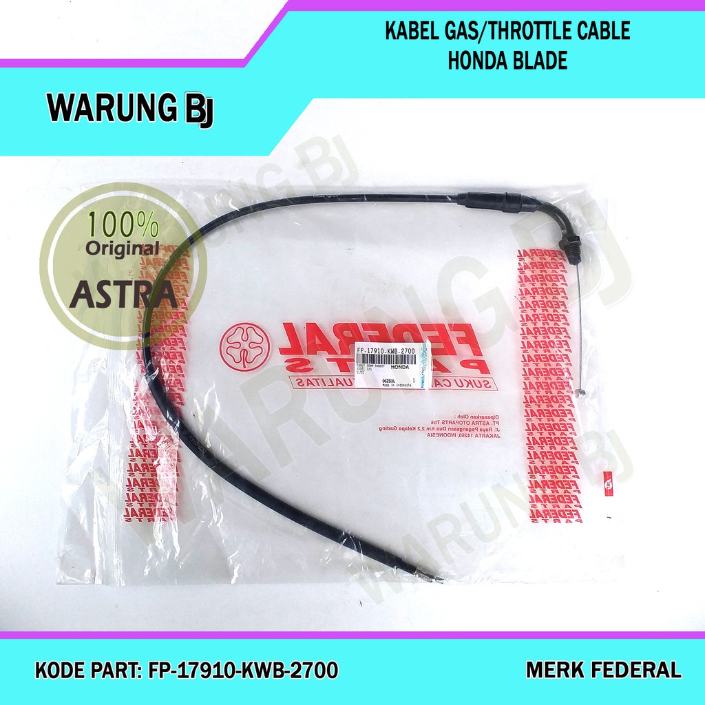 Jual Kabel Gas Throttle Cable Motor Honda Blade Shopee Indonesia