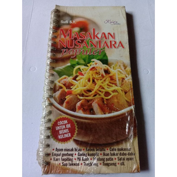 Jual Buku Masakan Masakan Nusantara Populer Shopee Indonesia