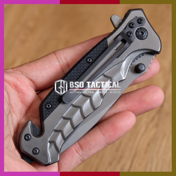 Jual Pisau Lipat Tactical Browning Fa Titanium Outdoor Hunting Knife