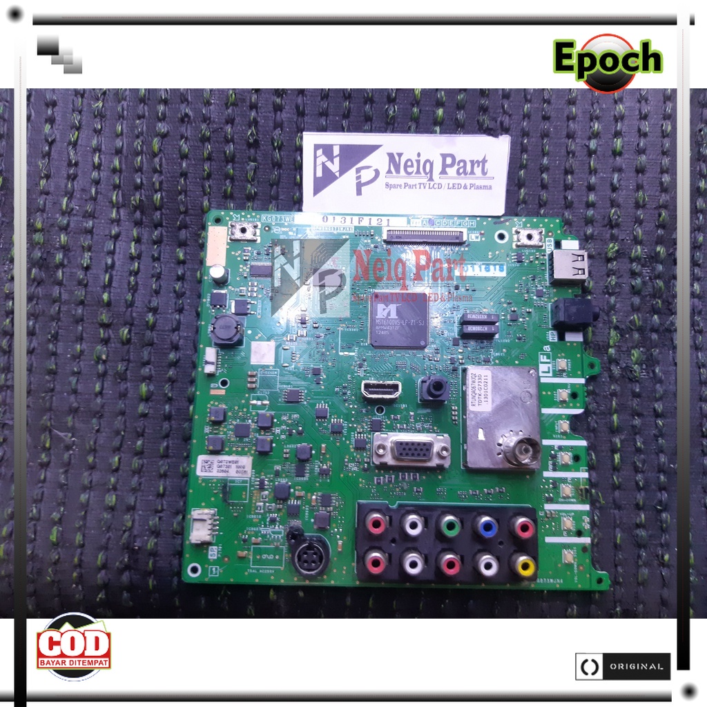 Jual Mb Mobo Mainboard Tv Sharp Lc Dc M Mpeg Micom Modul Pcb