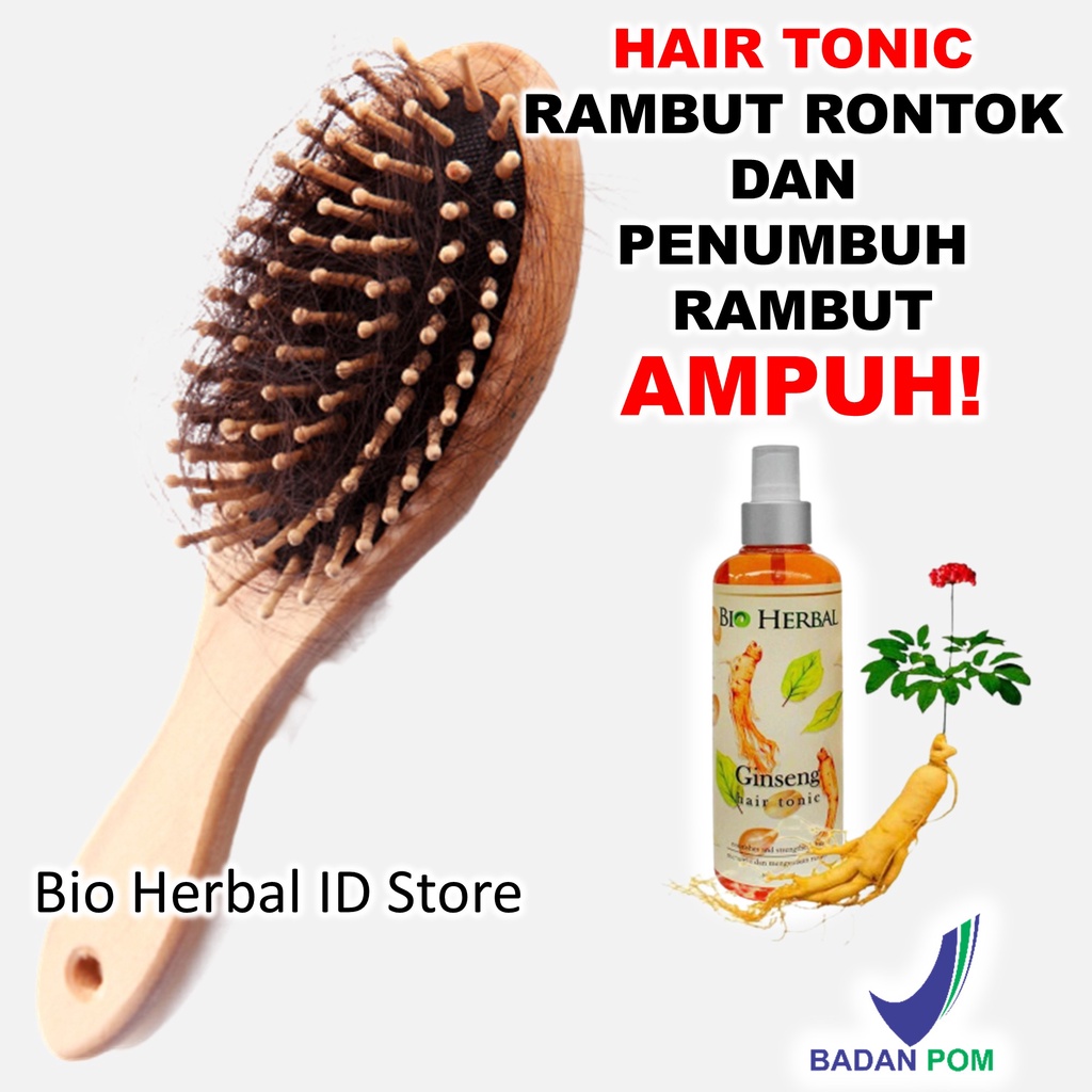 Jual Tonik Rambut Rontok Obat Ketombe Hair Loss Ginseng Hair Tonic B B