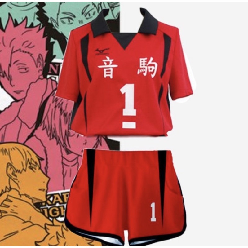 Jual Kaos Haikyuu Jersey Nekoma Kuroo Set Volleyball Shopee Indonesia