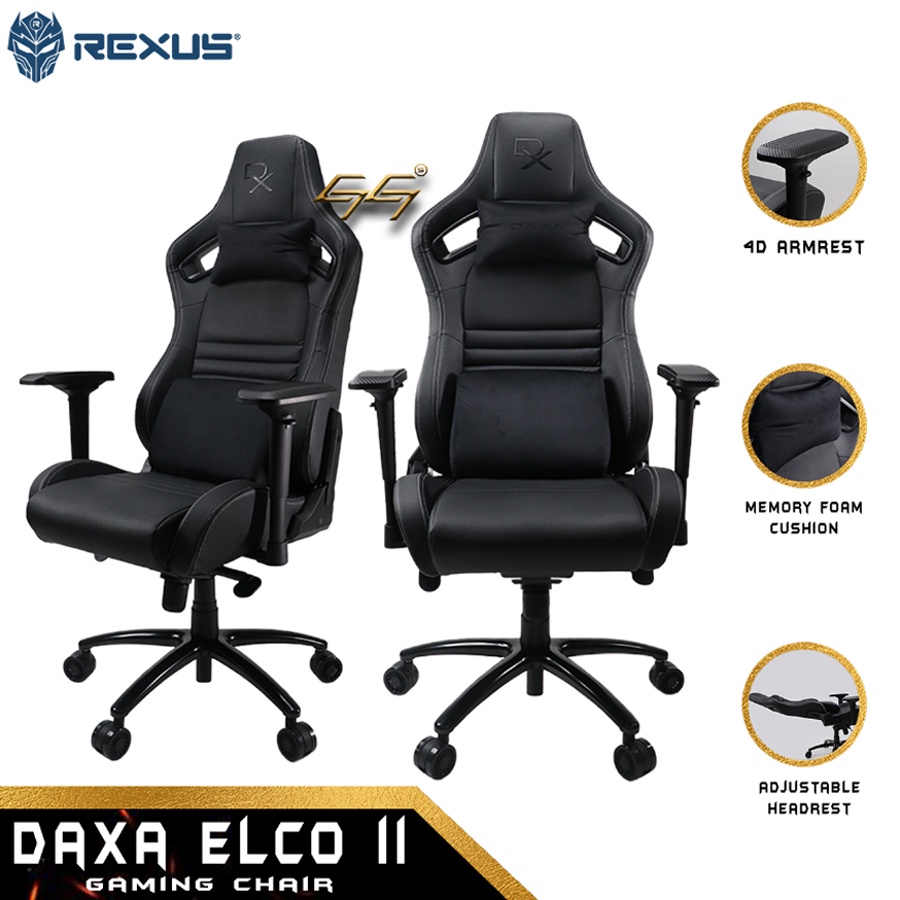 Jual Gaming Chair Rexus Daxa Elco Two Elco 2 Elco II DX EC2 EX EC2