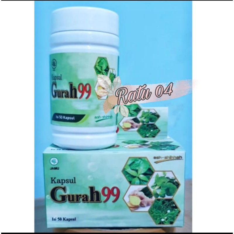 Jual Kapsul Gurah 99 Ash Shihhah 50 Kapsul Herbal Detox Pembersih Racun