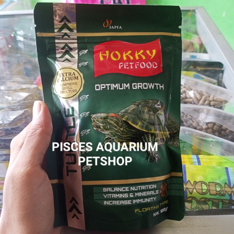 Jual HOKKY KURA TURTLE STICK PELLET FOOD 100GR Makanan Kura Shopee