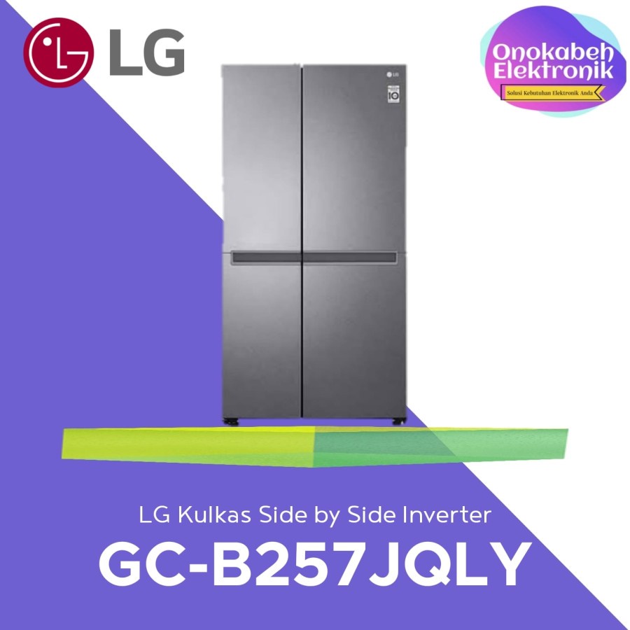 Jual Lg Kulkas Side By Side Smart Inverter Gc B Jqyl Ultrasleek Door