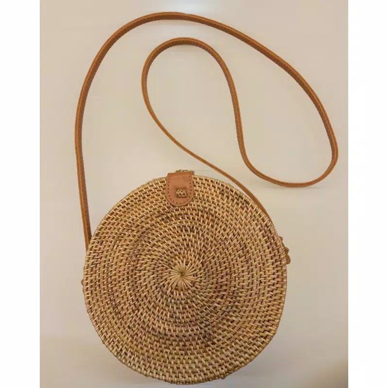 Jual TAS ROTAN BULAT KHAS BALI Shopee Indonesia