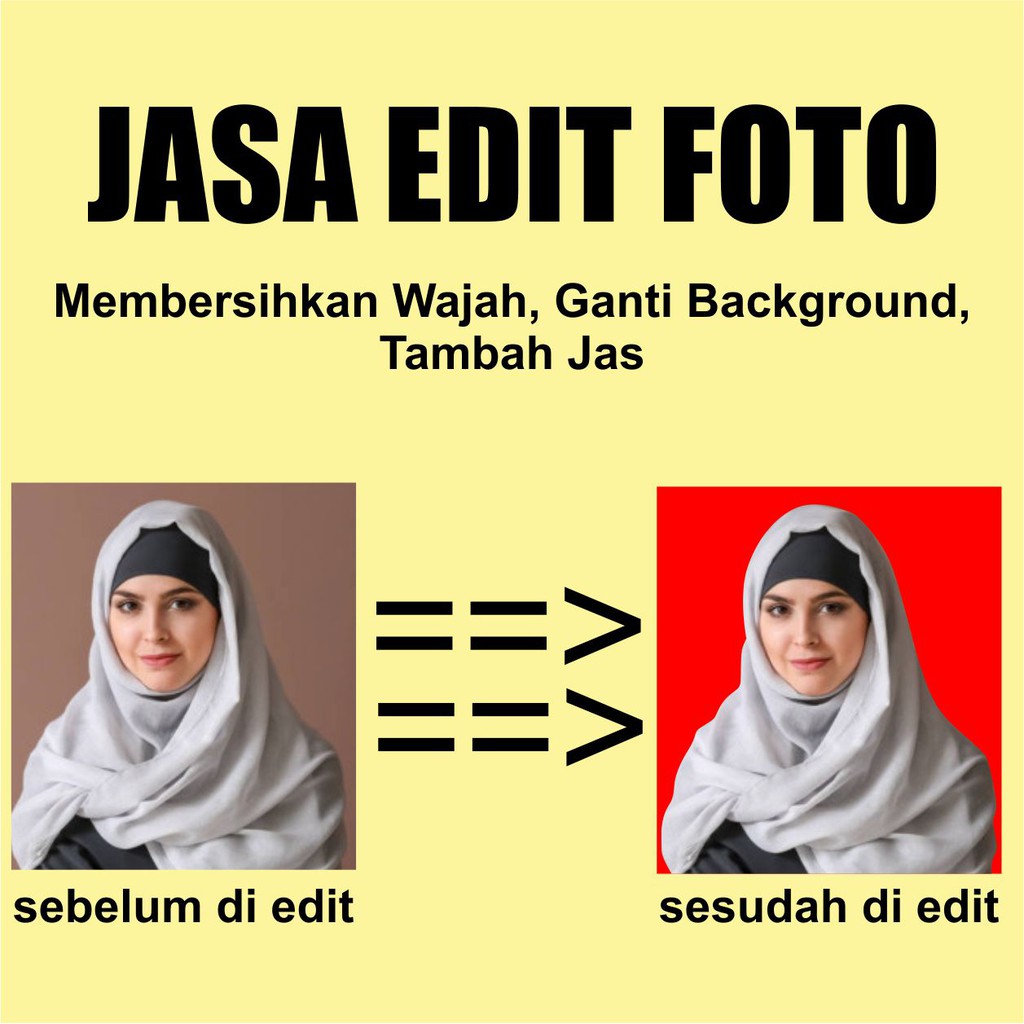 Jual Soft File Edit Foto Ganti Background Ganti Latar Tambah