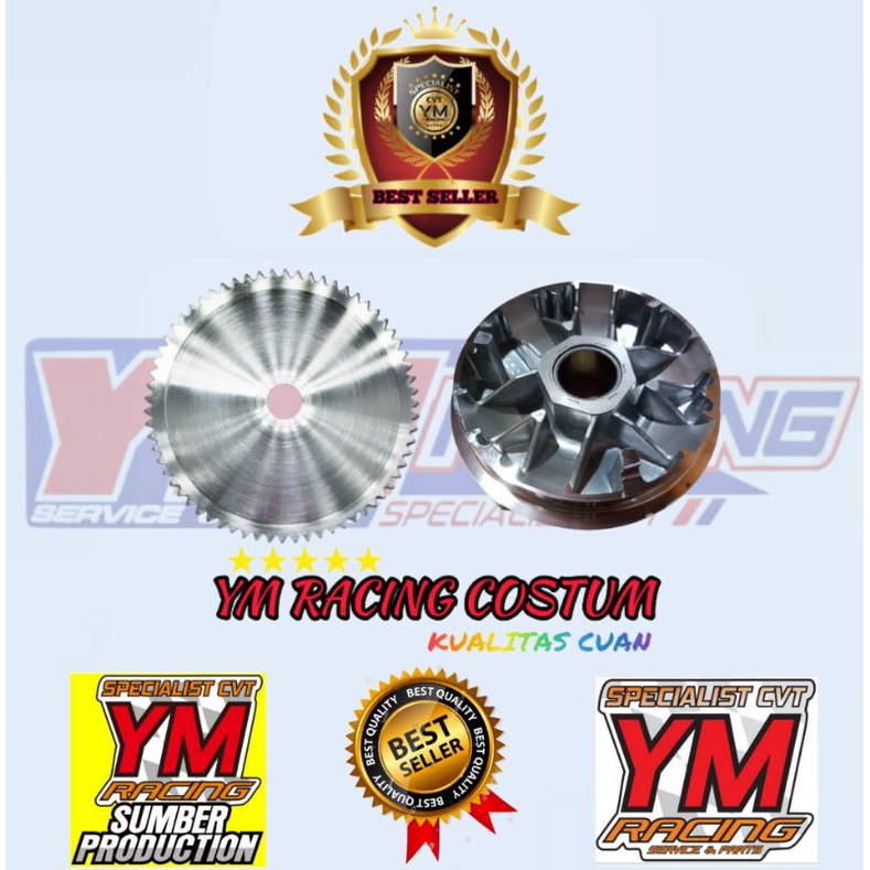 Jual RUMAH ROLLER YM RACING BUBUT 13 5 DERAJAT COAK DAN KIPAS RUMAH