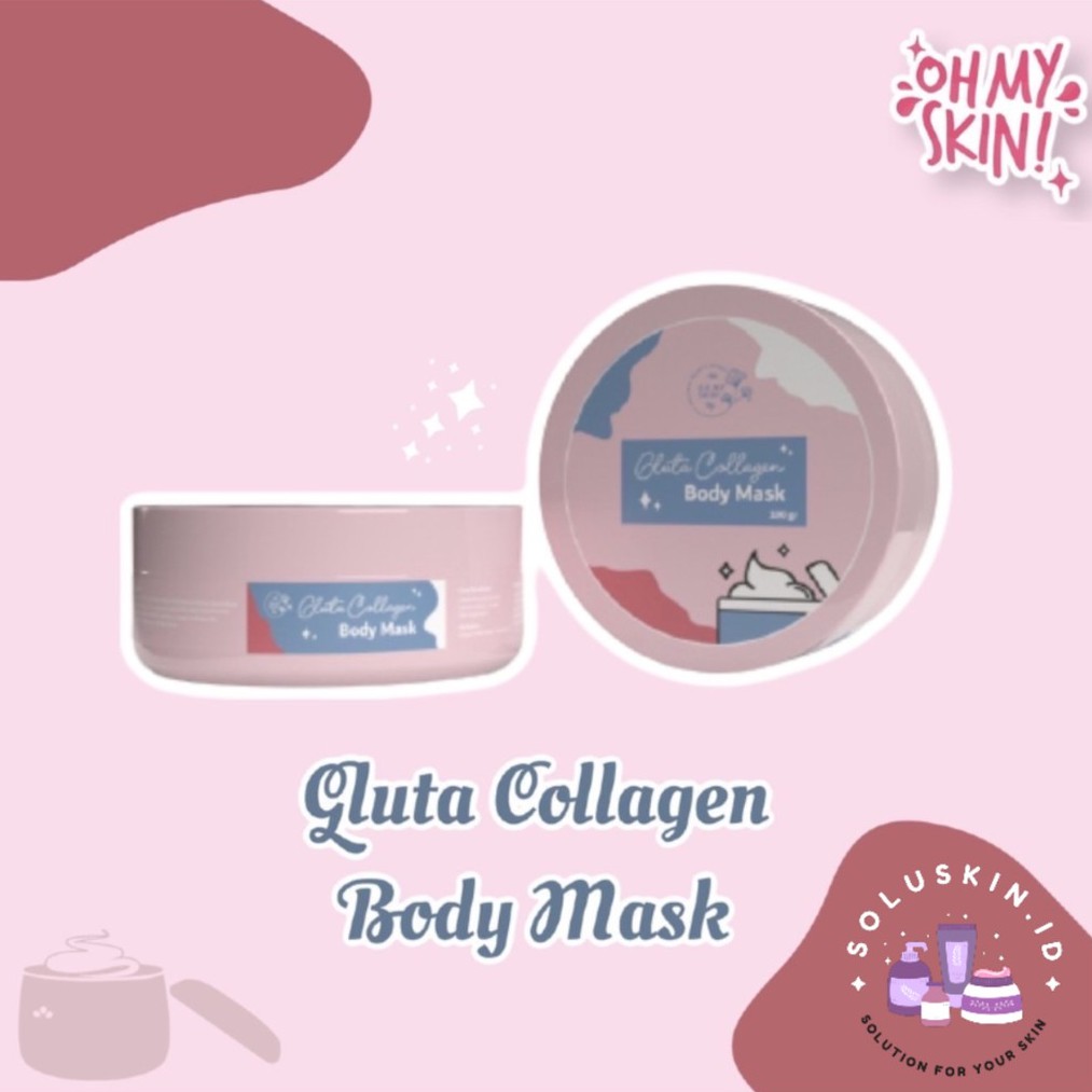 Jual Dist Resmi Gluta Collagen Body Mask Ohmyskin Body Mask