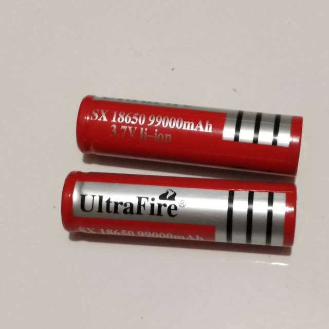 Jual Battery Ultrafire 18650 99000mah Batre Baterai Battery