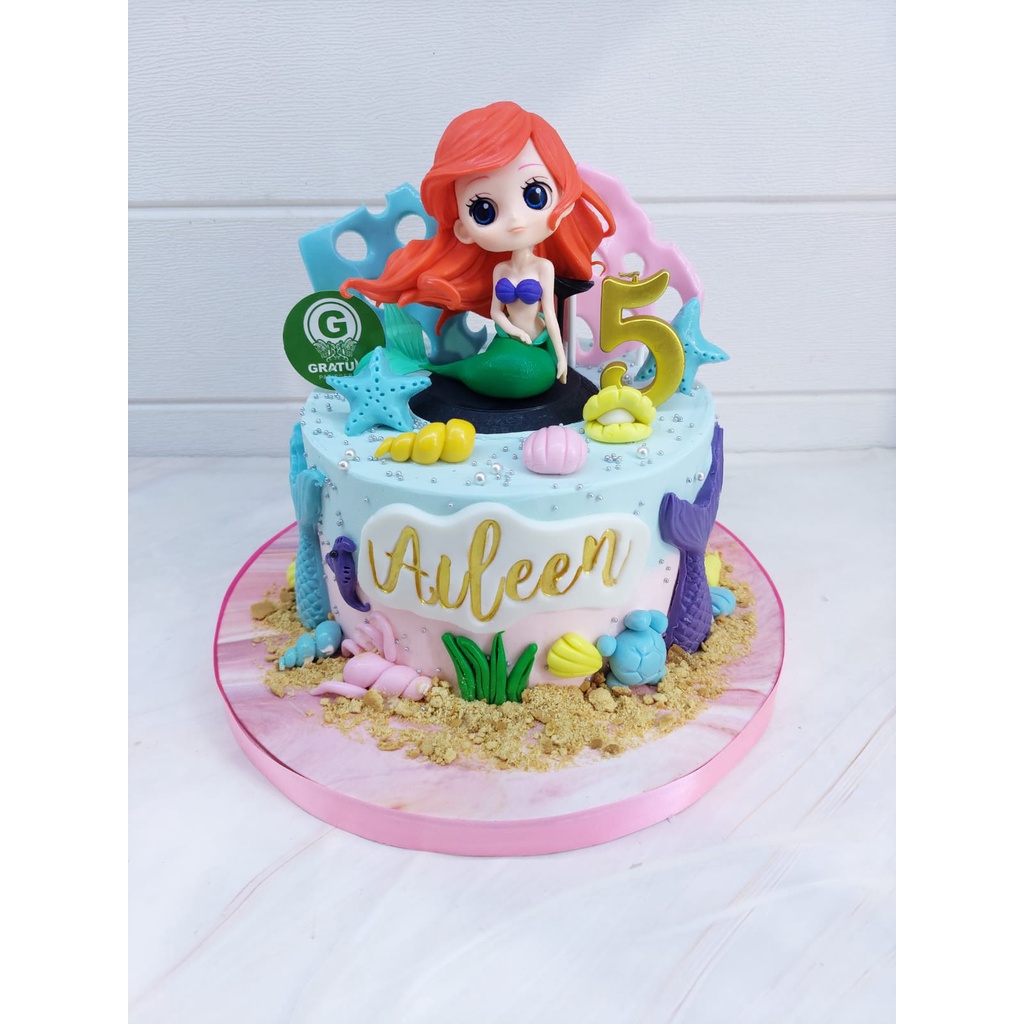 Jual Cake Mermaid Kue Ulang Tahun Mermaid Shopee Indonesia