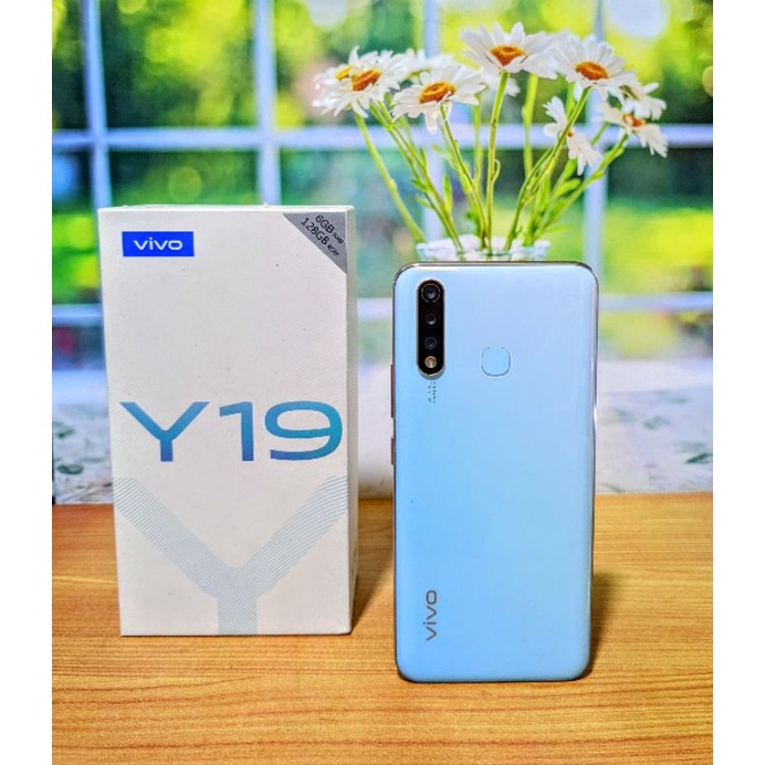 Jual Vivo Y19 Ram 6 128gb Ex Resmi Indonesia Fullset Original Shopee