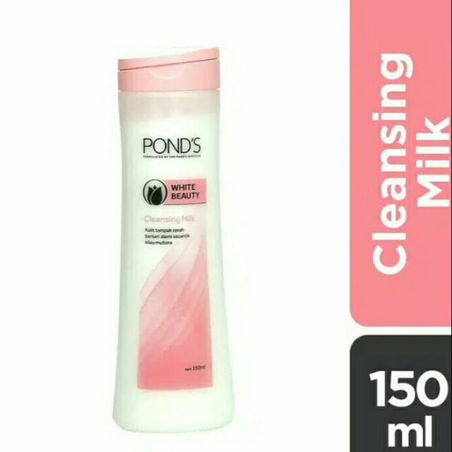 Jual Ponds White Beauty Cleansing Milk 150 Ml Shopee Indonesia