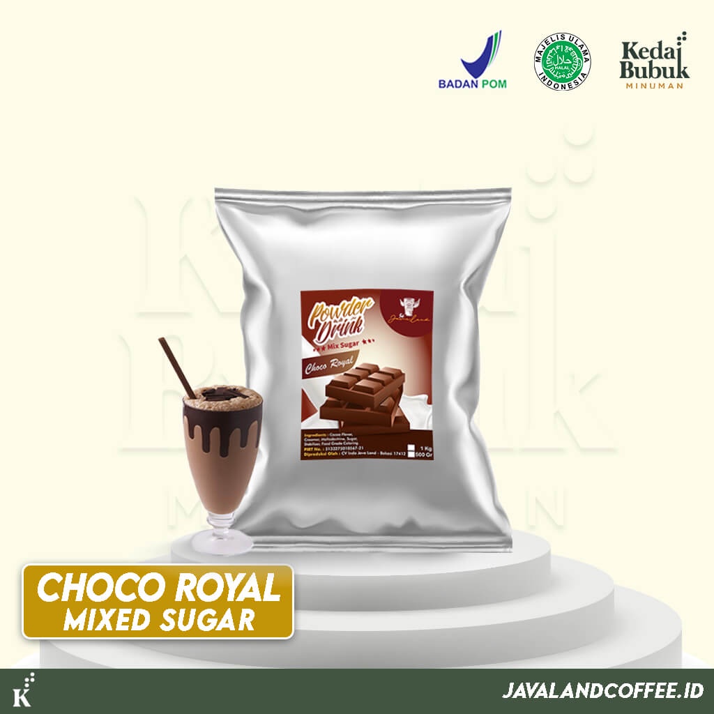 Jual Javaland Bubuk Minuman Rasa Choco Royal Coklat 1Kg Mix Sugar