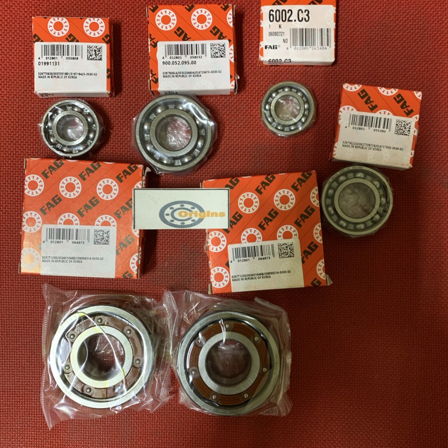 Jual Bearing Full Set Jupiter Mx Kruk As Ceramic Dan Rasio C Fag