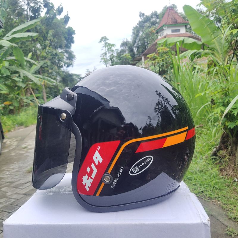 Jual Helm Honda Gank Gl Series Original Sni Shopee Indonesia