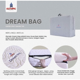 Jual Kasur Olympic Dream Bag Putih Travel Bag Biru X Cm Kasur