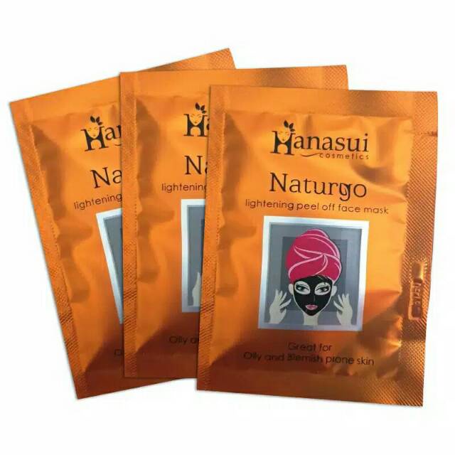 Jual Masker Naturgo Bpom Hanasui Sachet Shopee Indonesia