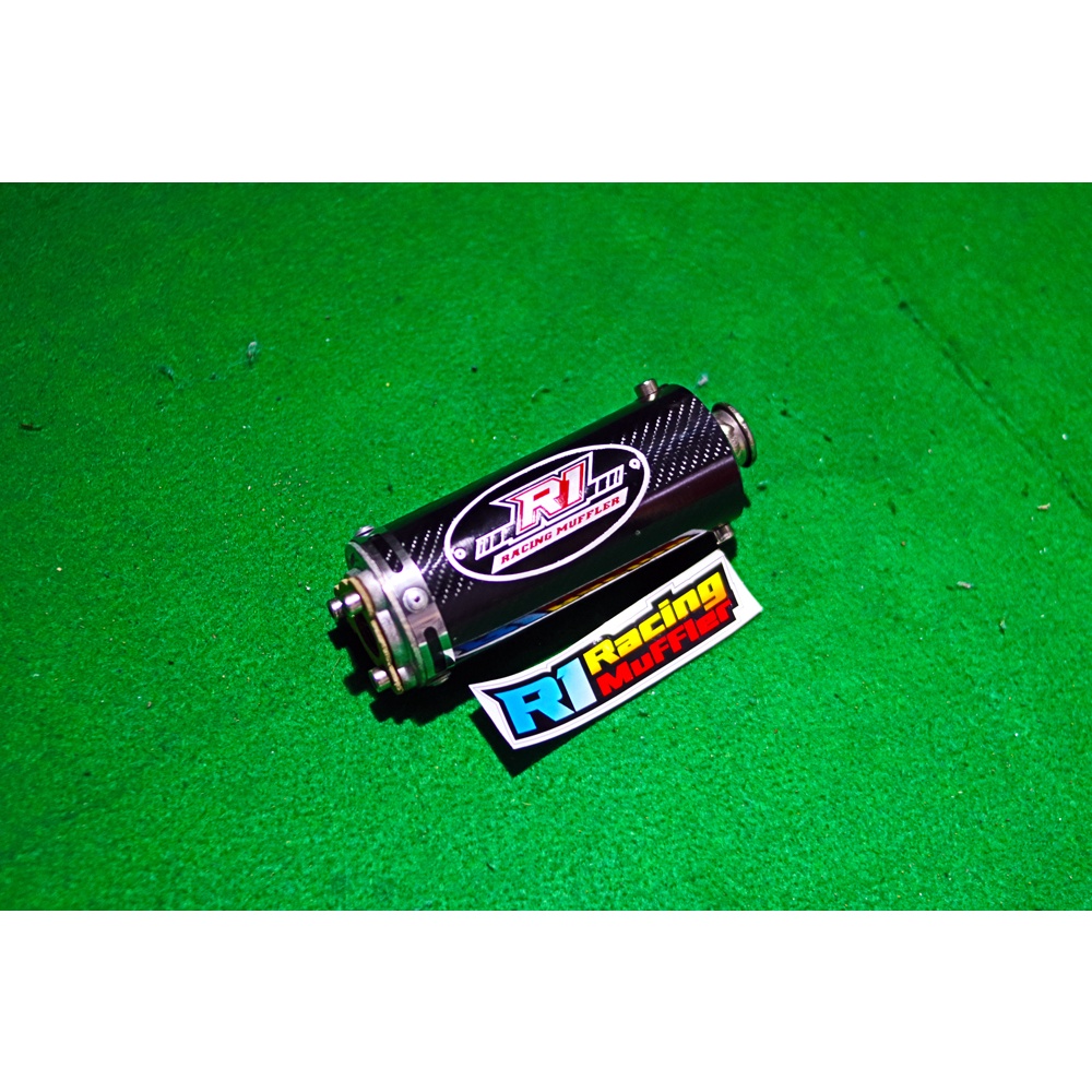 Jual Silincer Knalpot Vespa Buang Kiri Racing Kiri Kecil Suara Garing