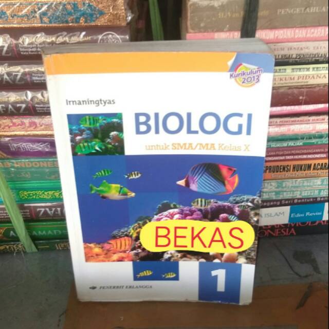 Jual Buku Biologi Kelas X I Sma Penerbit Erlangga Kurikulum