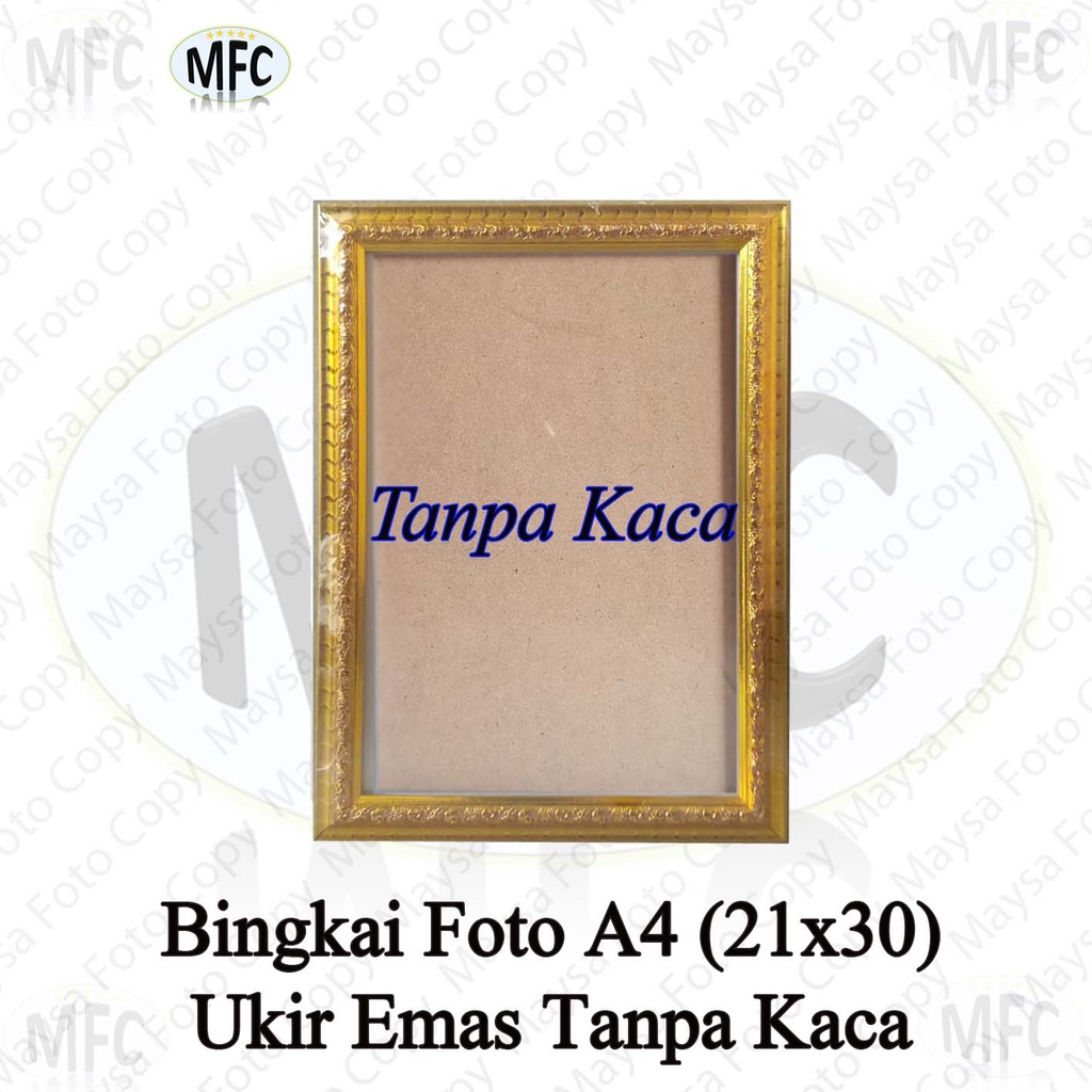 Jual Bingkai Foto Tanpa Kaca A4 21x30 Minimalis Dan Ukir 3cm Murah