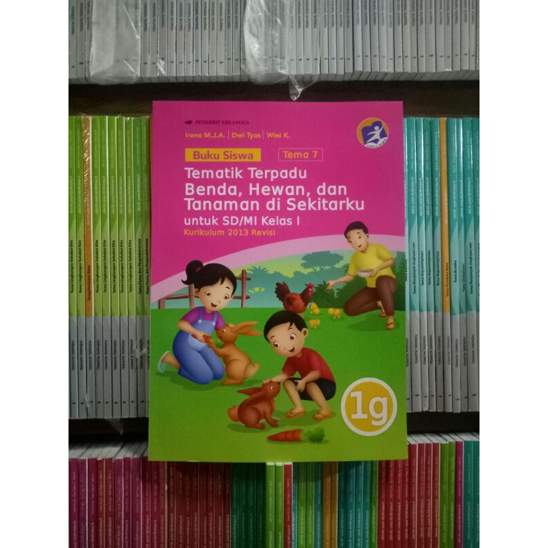 Jual Buku Siswa Tematik Terpadu Sd Mi Kelas Tema E F G Dan H