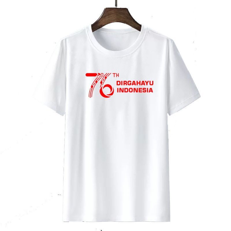 Jual Kaos Dirgahayu 76TH Kaos Kemeredekaan Baju Kemerdekaan Baju