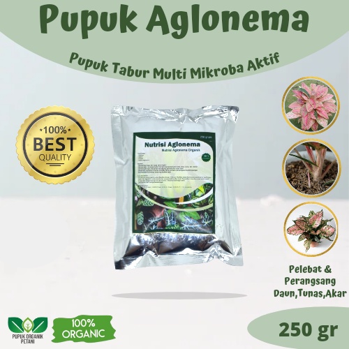 Jual Pupuk Organik Aglonema Pelebat Daun Booster Perangsang Daun Akar