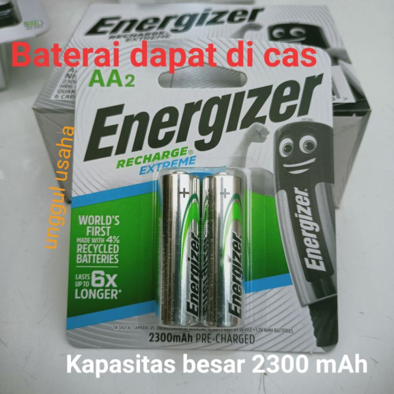 Jual Baterai Energizer Rechargeable Baterai Cas Baterai Isi Ulang