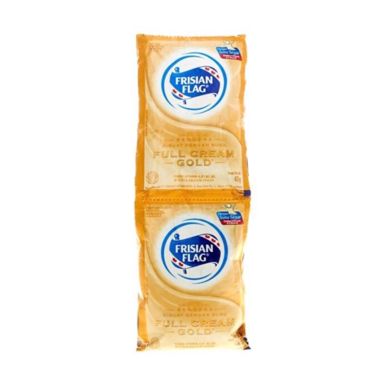 Jual Frisian Flag Full Cream Gold Kental Manis Sachet Susu SKM Bendera