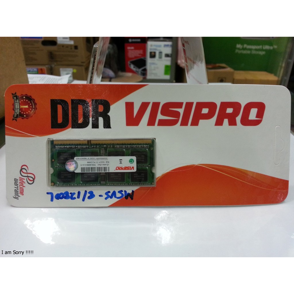 Jual Ram Memory Ddr Visipro Sodim Gb Shopee Indonesia