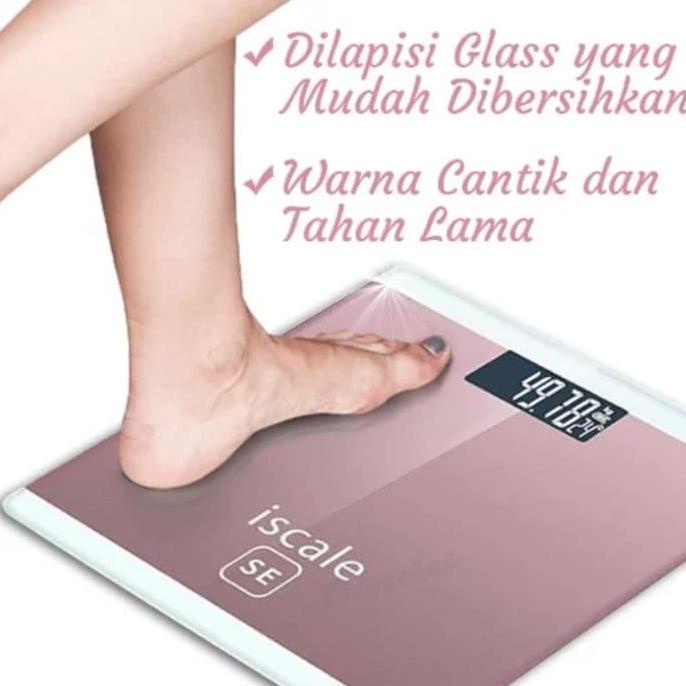 Jual New Iscale SE Timbangan Badan Digital Scale LCD Shopee Indonesia