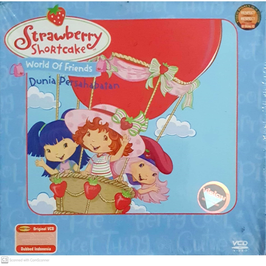 Jual Strawberry Shortcake World Of Friends VCD Original Shopee