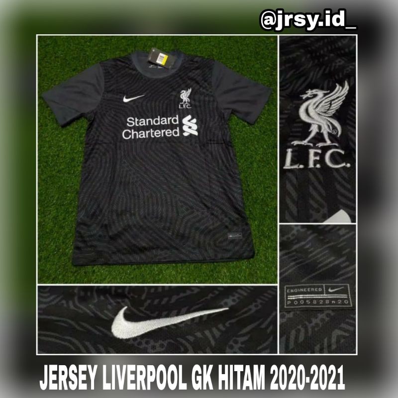 Jual Jersey Bola Liverpool Gk Kiper Hitam Shopee Indonesia