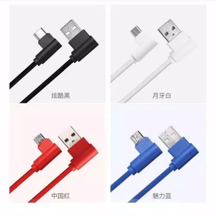 Jual A Kabel Data Gaming L Model Siku Micro Type C Usb Android