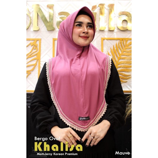 Jual Jilbab Khimar Instan Simple Khalisa Ori Nazilla Shopee Indonesia