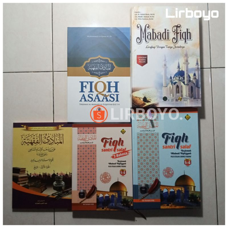 Jual Paket Buku Terjemah Mabadi Fiqih Fiqh Asaasi Fiqh Santri Salaf