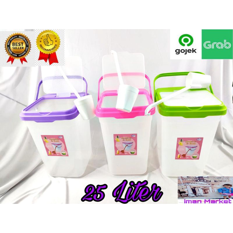 Jual 25LITER TOPLES ES BUAH PLUS GAYUNG WADAH ES BUAH TEMPAT ES