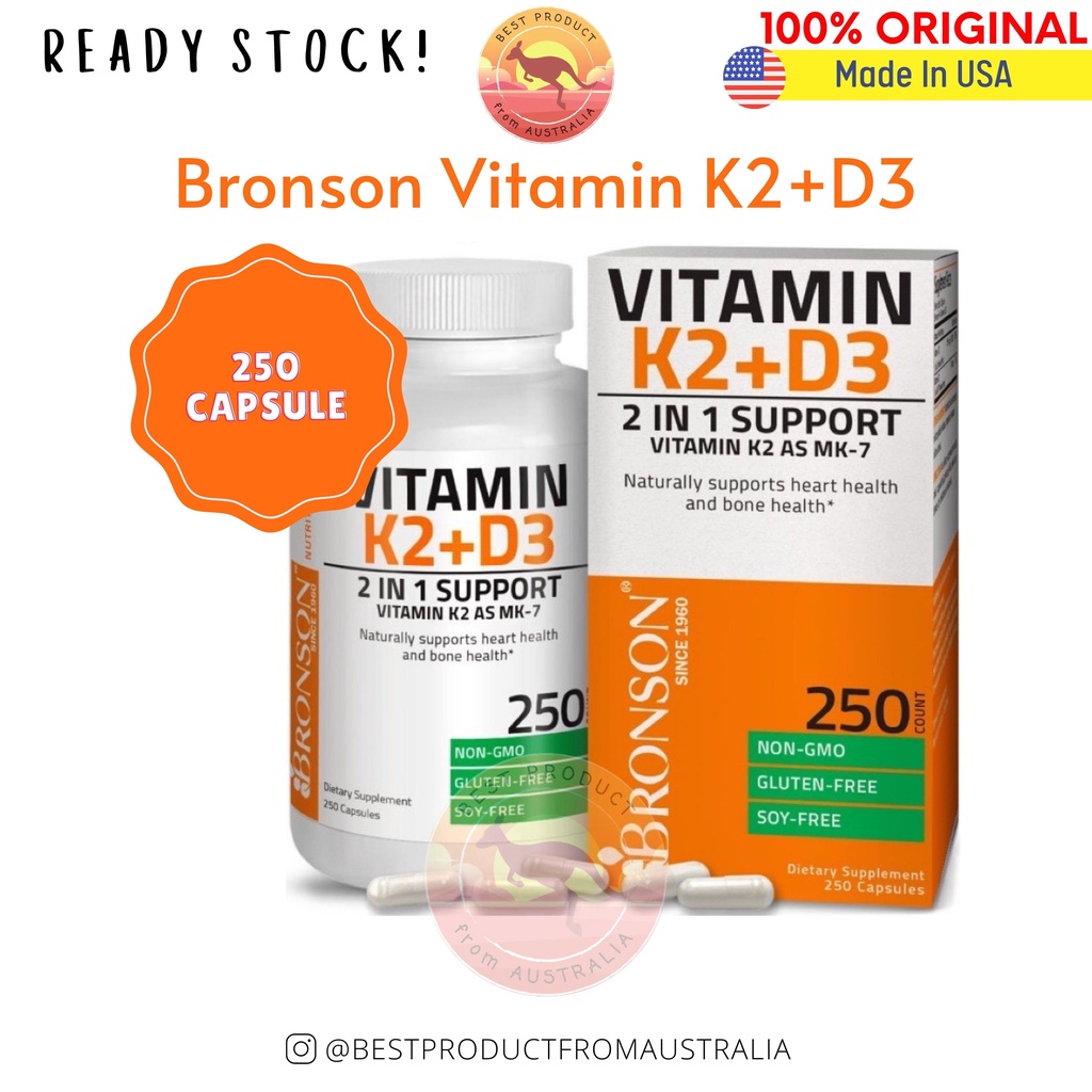 Jual Bronson Vitamin K Mk Plus Vitamin D Vitamin Tulang Capsules