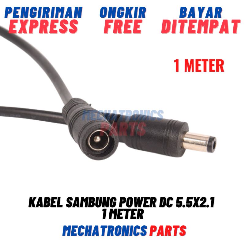 Jual Kabel Sambung Power Dc X Meter Shopee