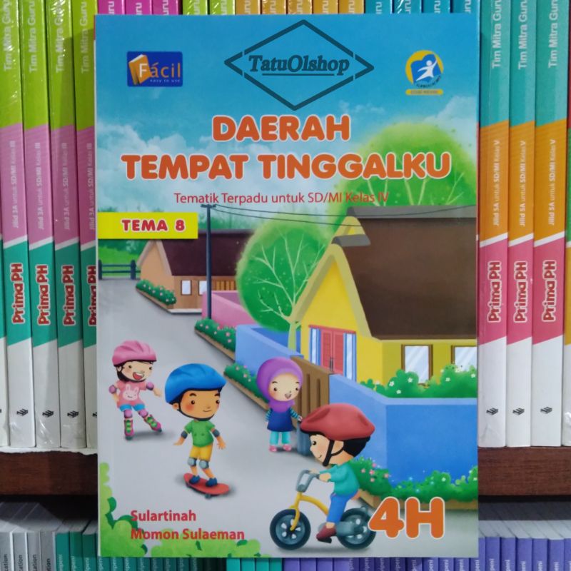 Jual Buku Tematik Terpadu SD MI Kelas 4 Jilid 4a 4b 4c 4d 4e 4f 4g 4h