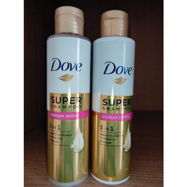 Jual Dove Super Shampoo Shampo Dengan Serum In Ml Shopee Indonesia