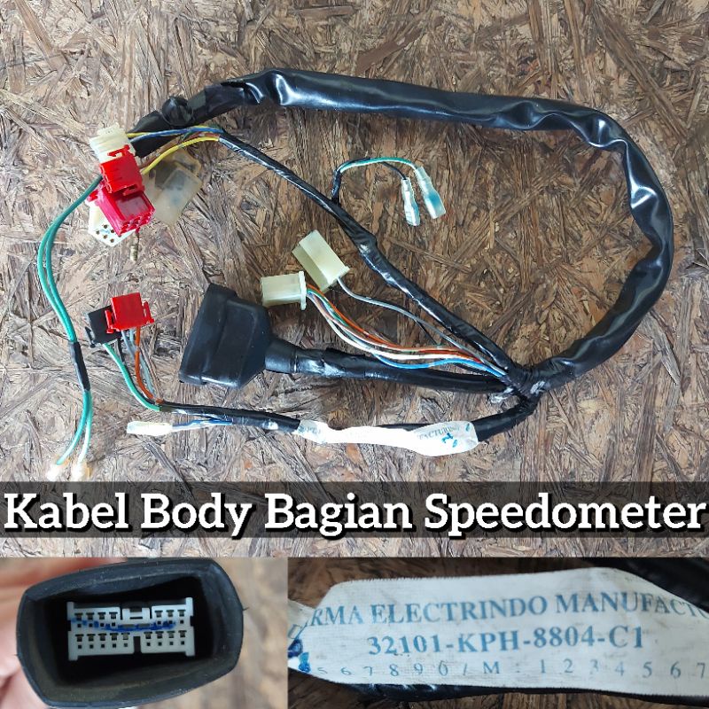 Jual Kabel Body Bagian Depan Speedometer Honda Karisma Supra X 125