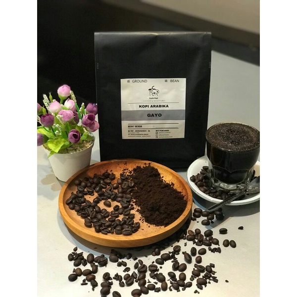 Jual KOPI ARABIKA ACEH GAYO 500 1000 Gr Kopi Dalam Kemasan Bubuk