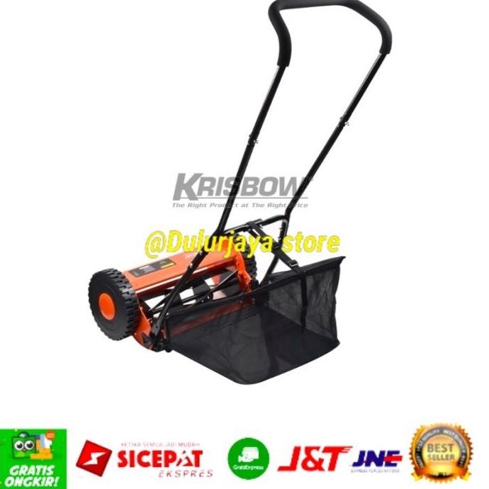 Jual Alat Pemotong Rumput Dorong Manual Krisbow Shopee Indonesia