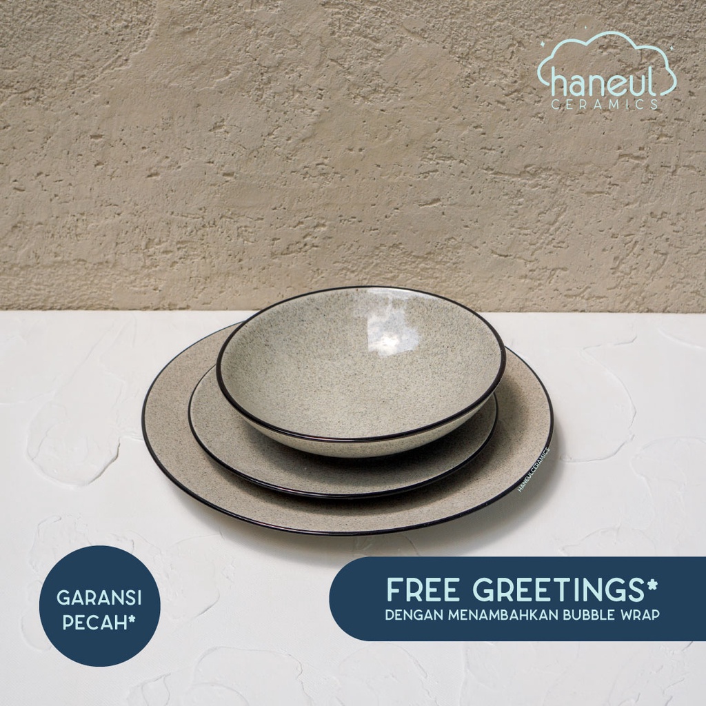 Jual Paris Dinnerware Set Piring Keramik Aesthetic Gift Set