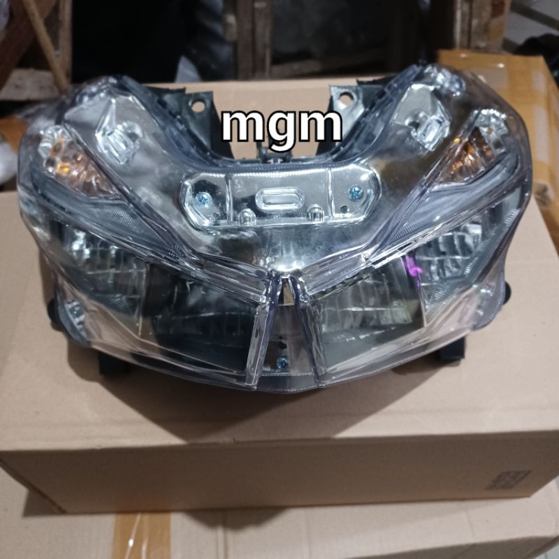 Jual REFLEKTOR LAMPU DEPAN VARIO 125 150 LED ESP OLD 2015 2016 2017